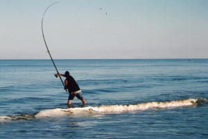 SURF FISHING ROD goes over 100 YARDS Easily! 