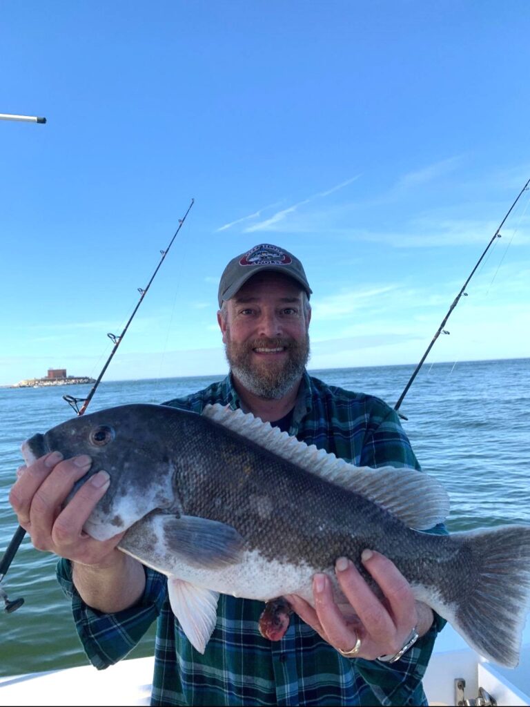 Tons of Tautog, Sea Bass Over 5 Pounds and Flounder Over 6 - Ocean City MD  Fishing